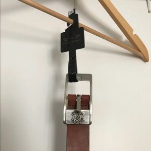 Genuine leather belt